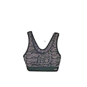 Ryka Women Sports Bra Tank Size Medium Multicolor  Removable Padding Sna…